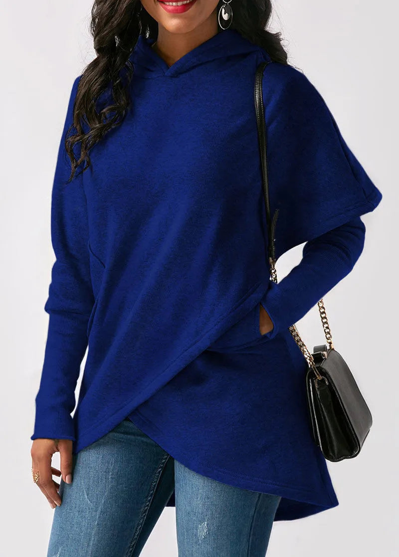 Jullia™ l Long sleeve Hooded Sweatshirt