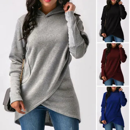 Jullia™ l Long sleeve Hooded Sweatshirt