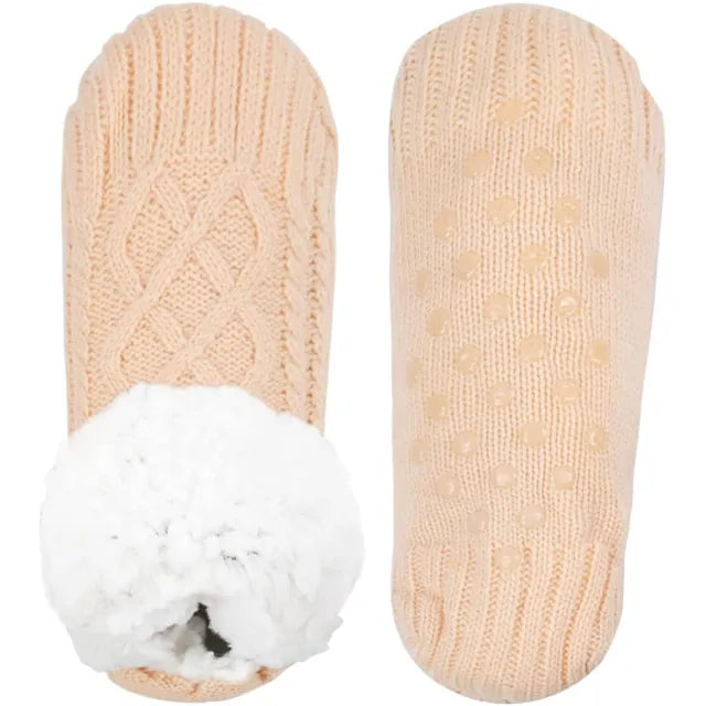 Cora™ l Knitted Slipper Socks