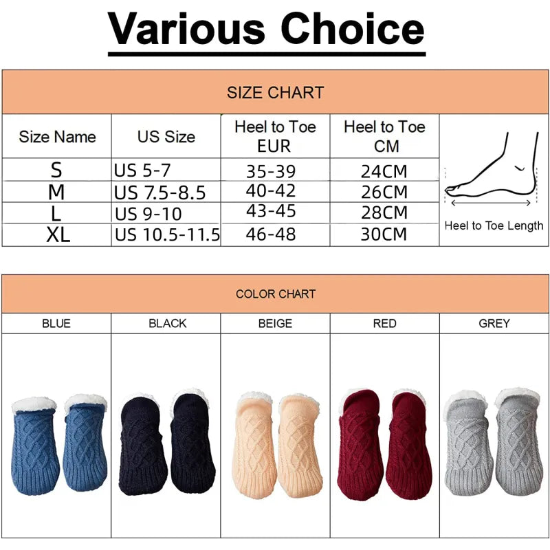 Cora™ l Knitted Slipper Socks