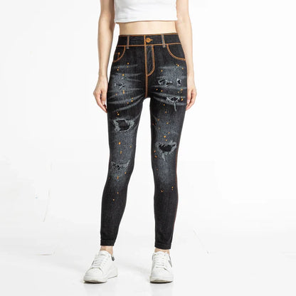 Caroline™ l Glanzende Naadloze Legging