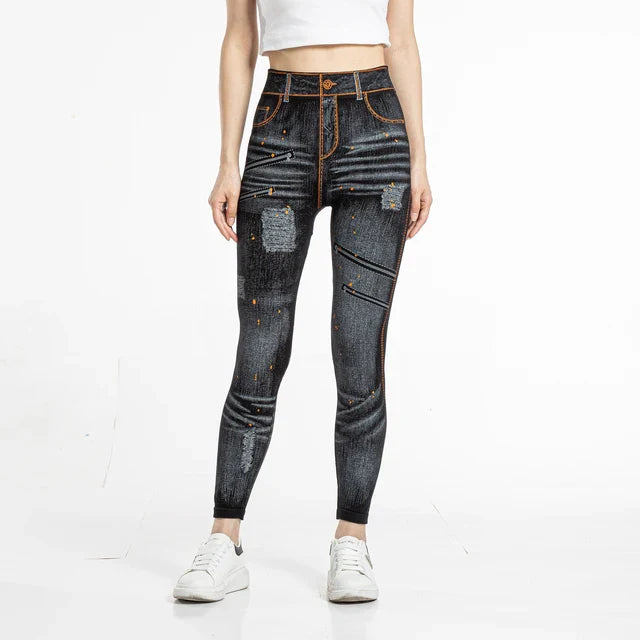Caroline™ l Glanzende Naadloze Legging