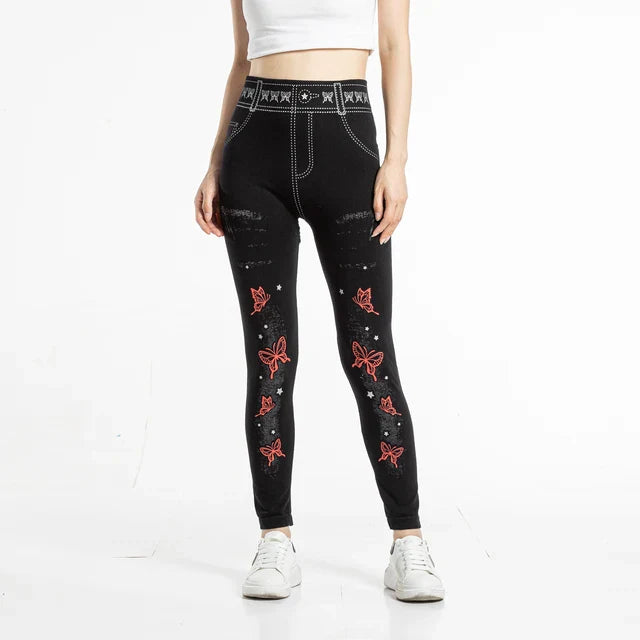 Caroline™ l Glanzende Naadloze Legging