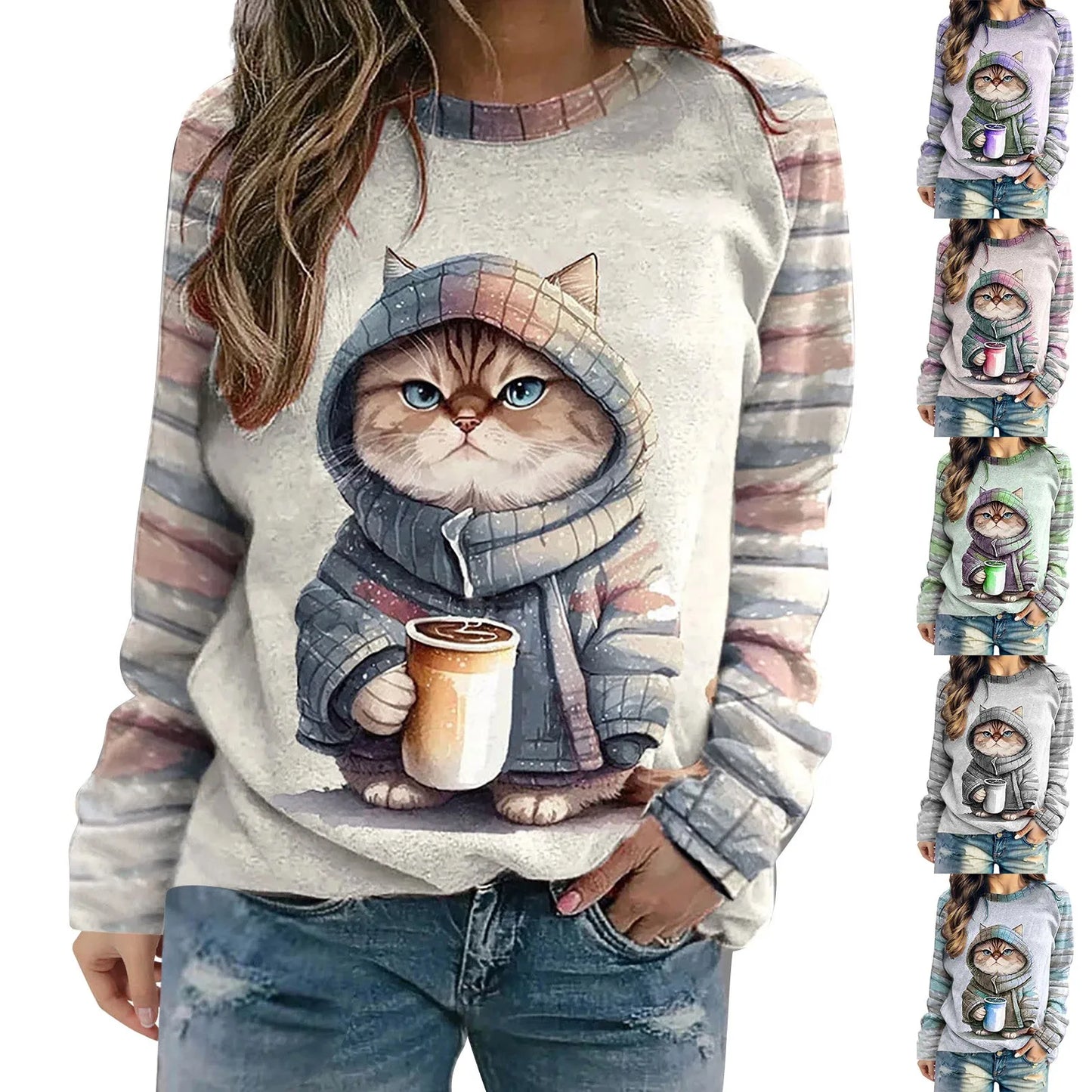 Maeve™ l Trui met grafische print