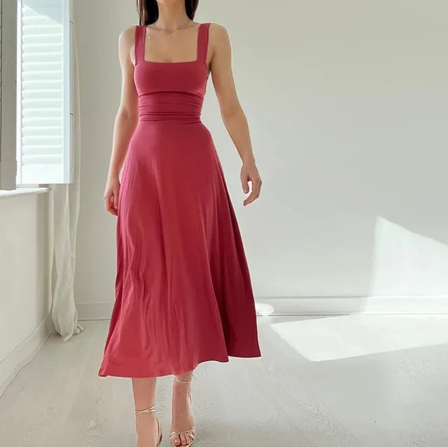 Francesca™ l Elegante lange jurk met een verfijnde pasvorm