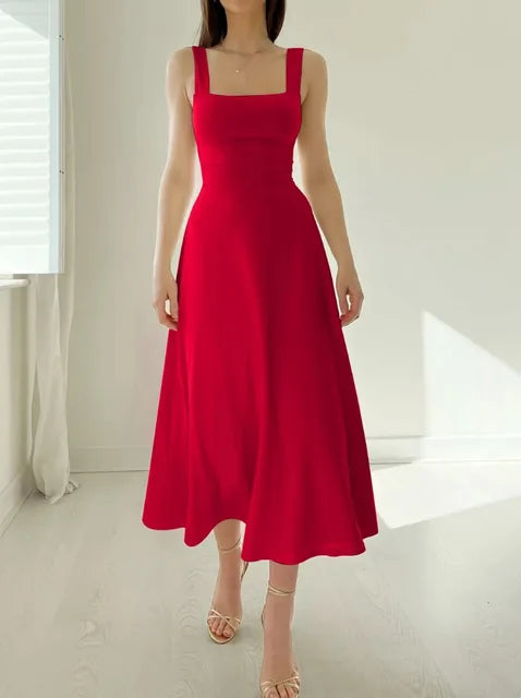Francesca™ l Elegante lange jurk met een verfijnde pasvorm