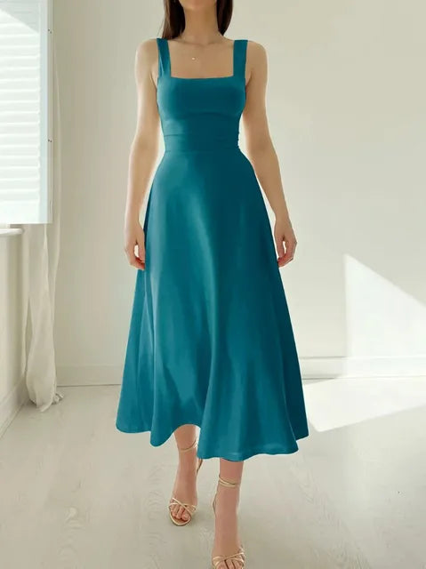 Francesca™ l Elegante lange jurk met een verfijnde pasvorm
