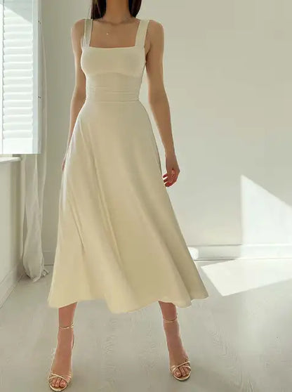 Francesca™ l Elegante lange jurk met een verfijnde pasvorm