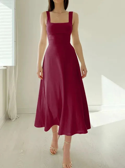 Francesca™ l Elegante lange jurk met een verfijnde pasvorm