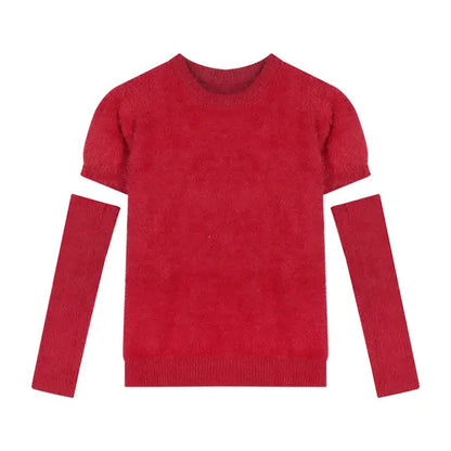 Clara™ l Croped Vintage Trui