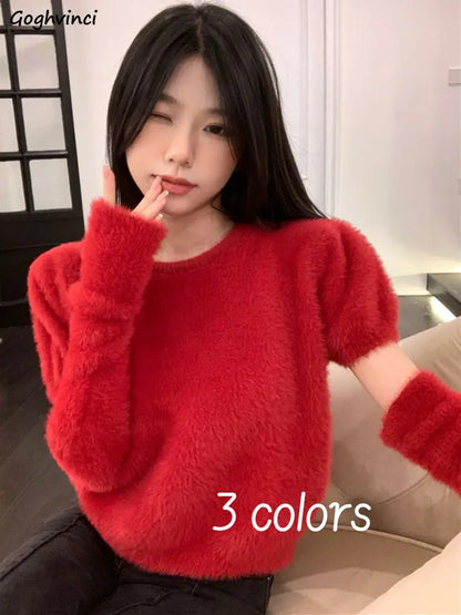 Clara™ l Croped Vintage Trui