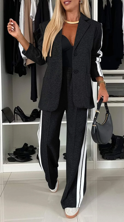 Alexis™ l  Casual Blazer en Losse Broeken Set