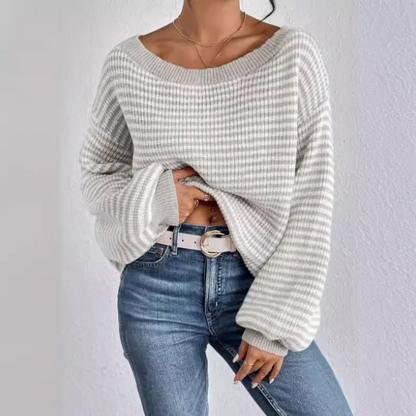 Saylor™ | Off-Shoulder Lange Mouw