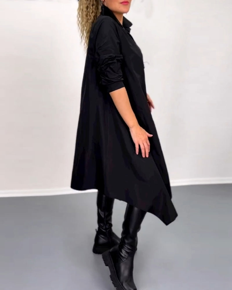 Serena™ | Onregelmatige Kantoorjurk
