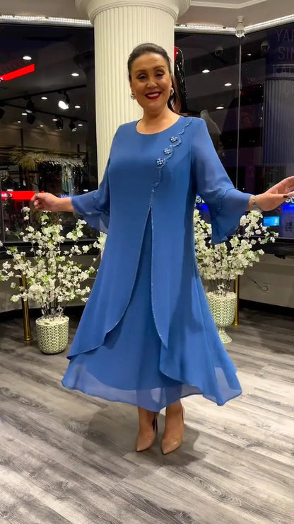 Nerisa™ | Moeiteloos elegante jurken in effen kleuren