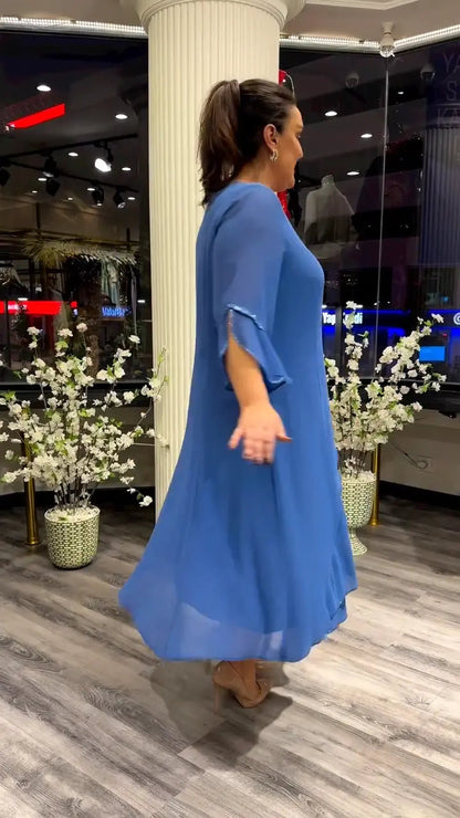 Nerisa™ | Moeiteloos elegante jurken in effen kleuren