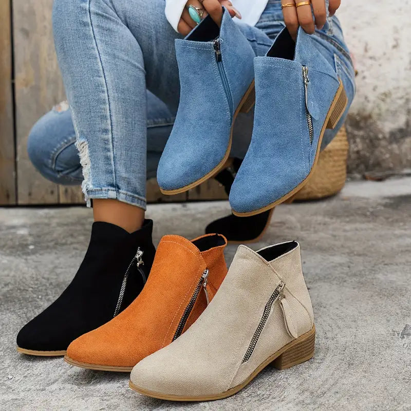 Willa™ | Suède Dames Winterschoenen
