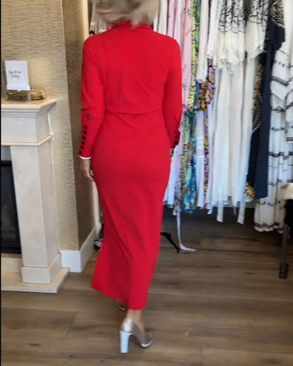 Izabella™ | Elegante Bodycon Midi Jurk