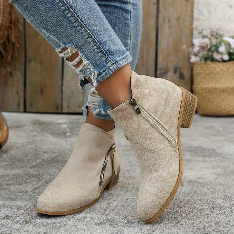 Willa™ | Suède Dames Winterschoenen