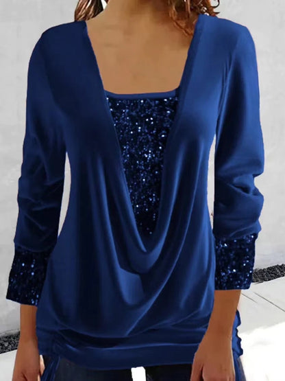 Genevieve™ | Pailletten glitter top