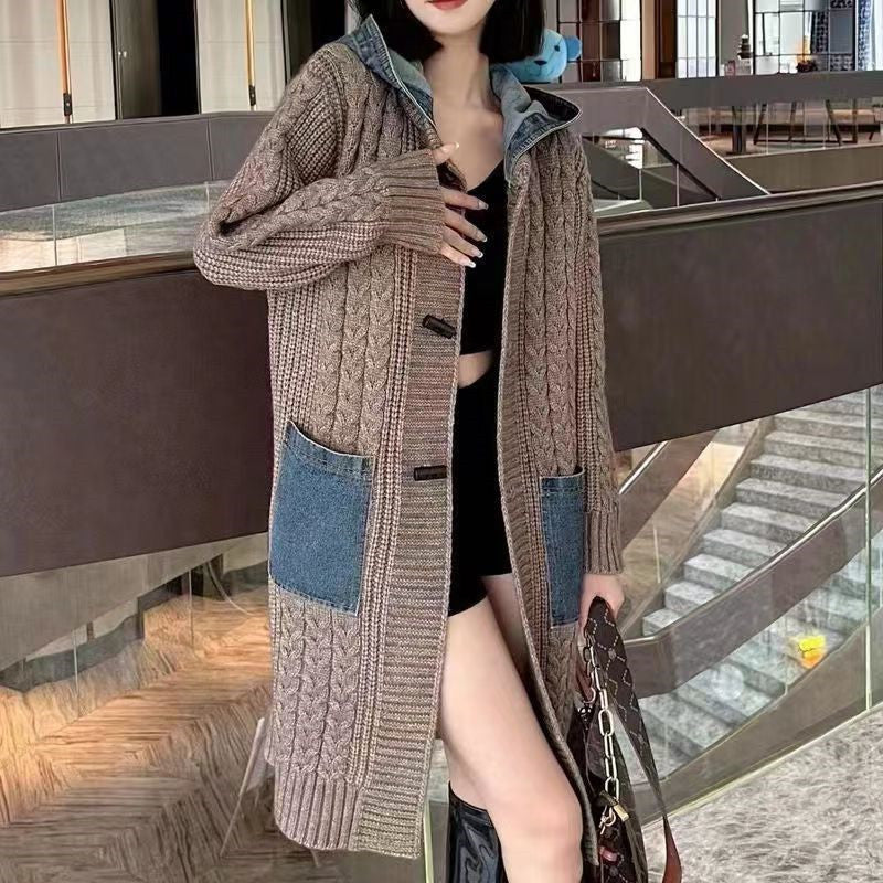 Riana™ l Cardigan Jacket met Capuchon