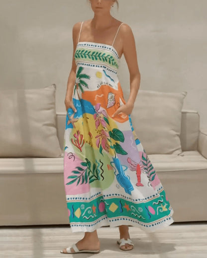 Atasha™ | Soepelvallende Maxi Dress