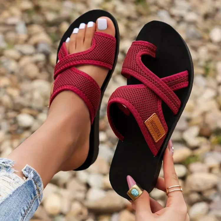 Mili ™ | Geperforeerde Mesh Sandalen