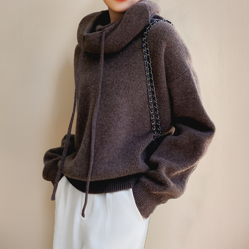 Chloie™ | Casual Gebreide Trui Met Kap
