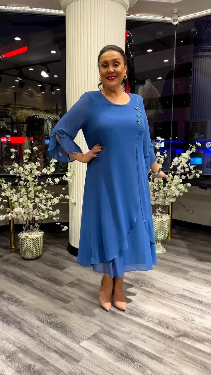 Nerisa™ | Moeiteloos elegante jurken in effen kleuren
