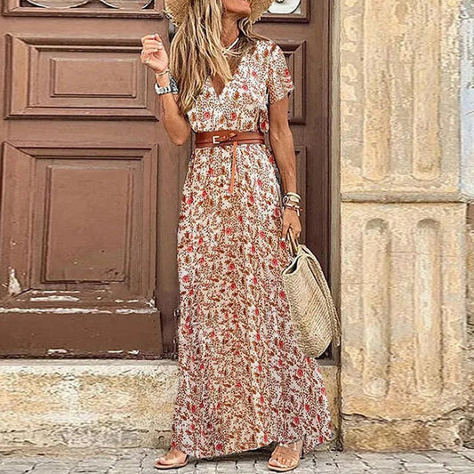 Jessa™ l Bohemien Maxi Jurk