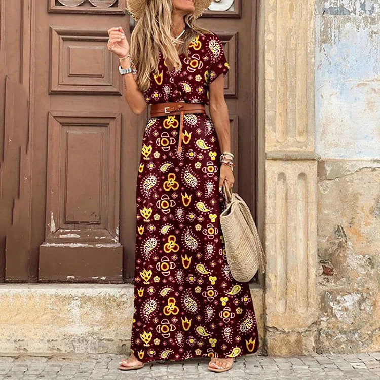 Jessa™ l Bohemien Maxi Jurk