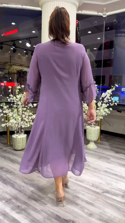 Nerisa™ | Moeiteloos elegante jurken in effen kleuren