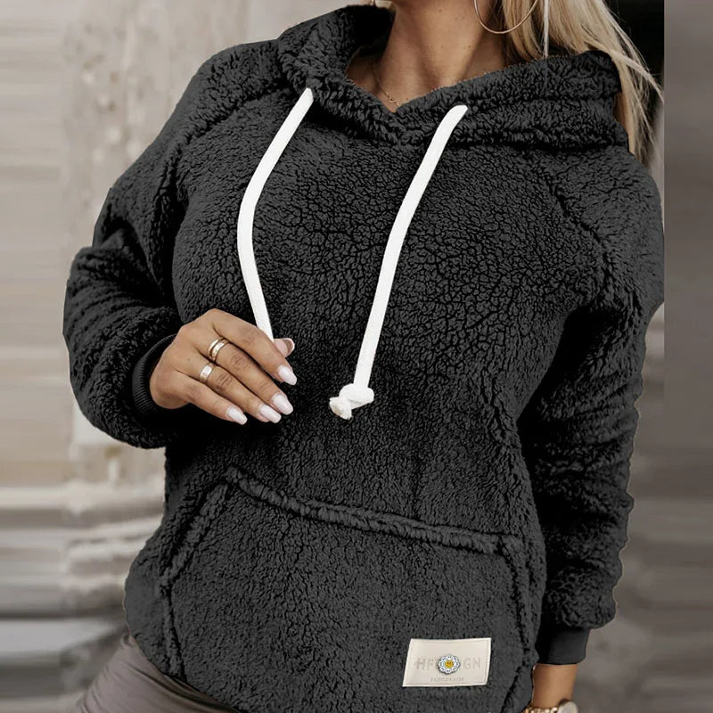 Klara™ l Knusse fleece teddy jas