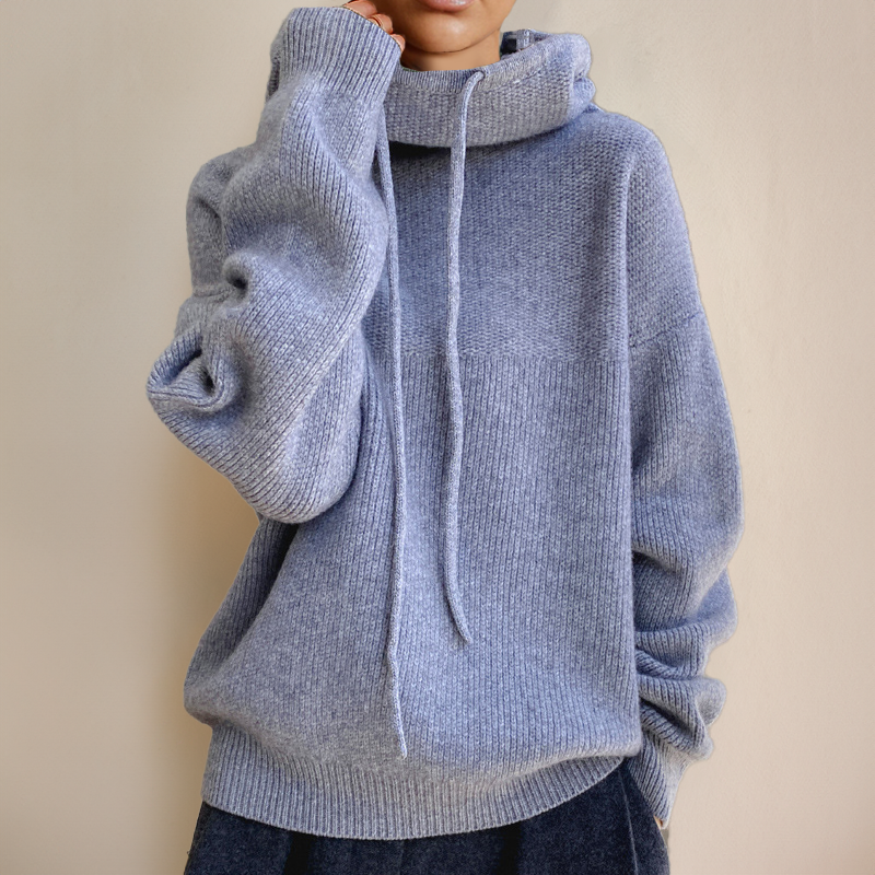 Chloie™ | Casual Gebreide Trui Met Kap