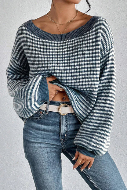 Saylor™ | Off-Shoulder Lange Mouw