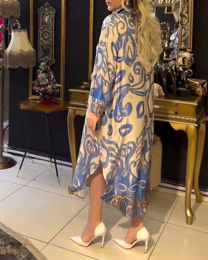 Lyanna™ | Losse en elegante jurk met print