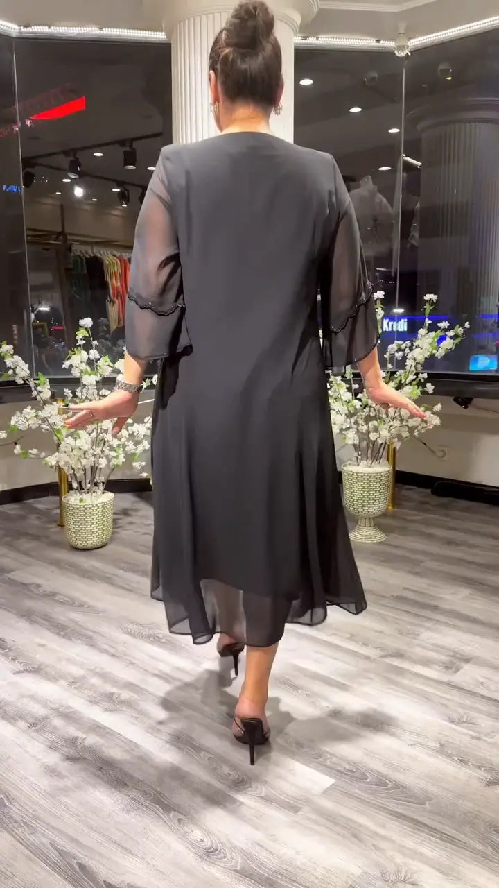 Nerisa™ | Moeiteloos elegante jurken in effen kleuren