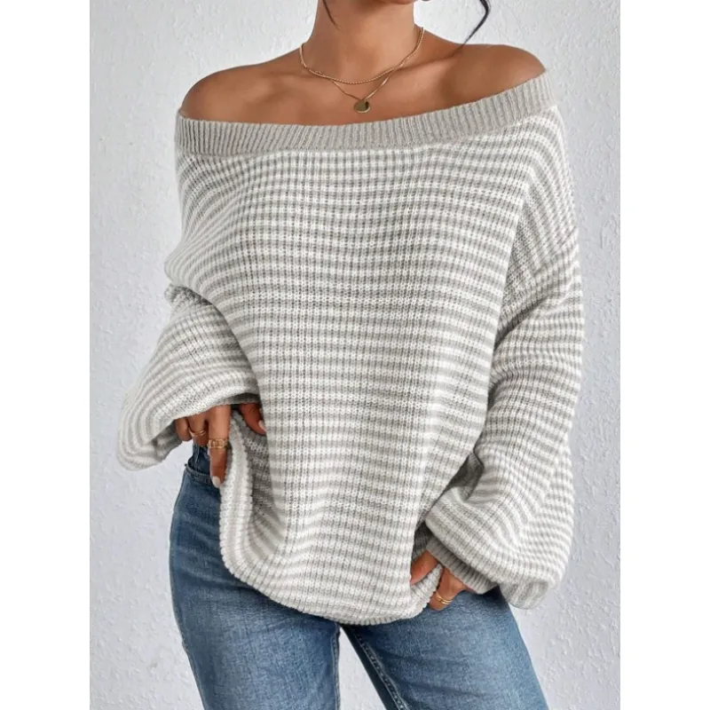 Saylor™ | Off-Shoulder Lange Mouw