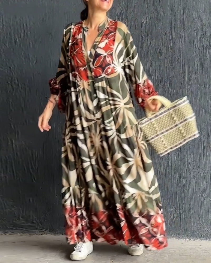 Vittoria™ | Losse Jurk Met Print