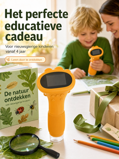 Digitale Kindermicroscoop – Educatief Speelgoed met Scherm & LED