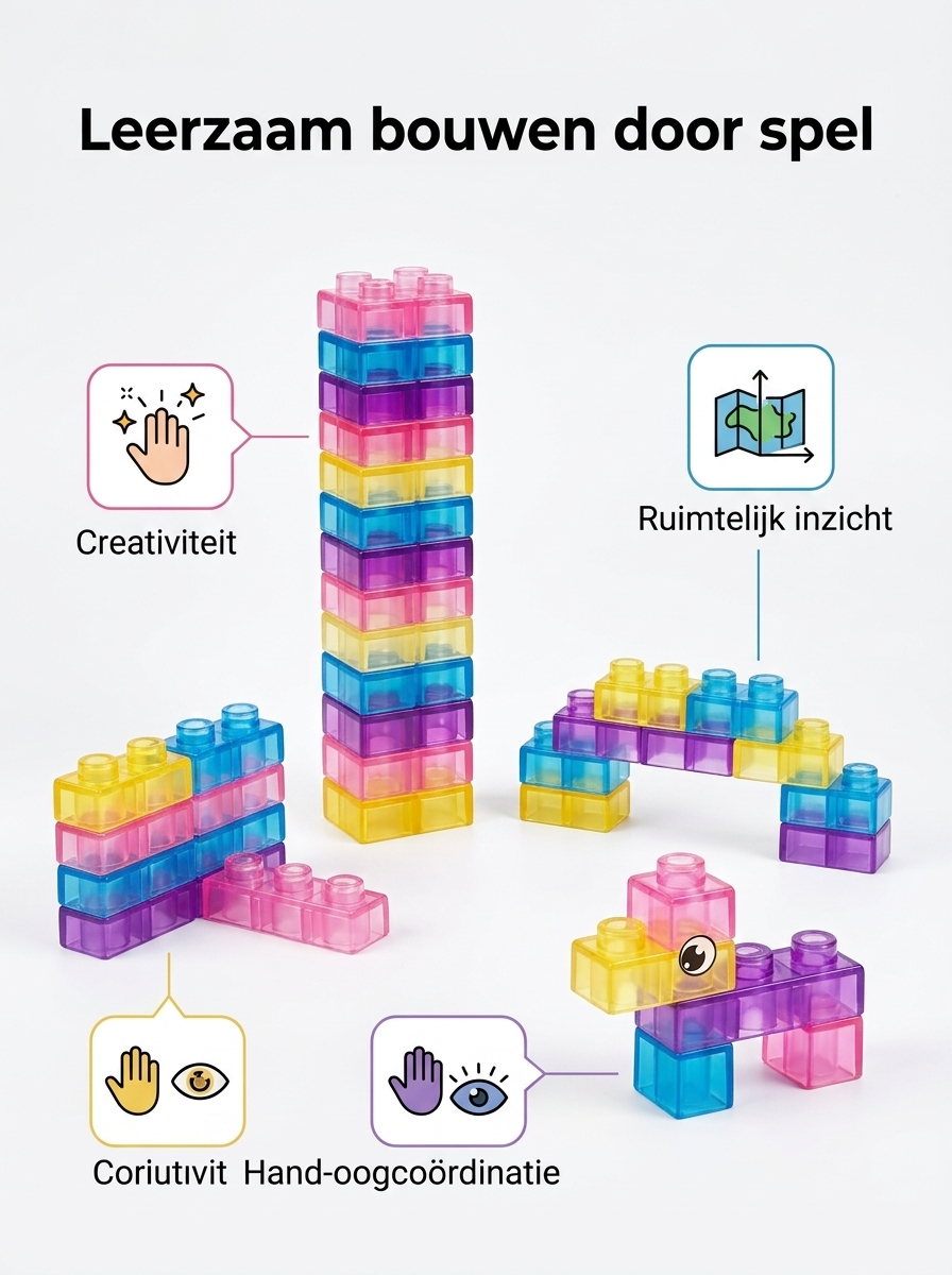Magic Gummy Blocks – Zachte Bouwstenen voor Kinderen