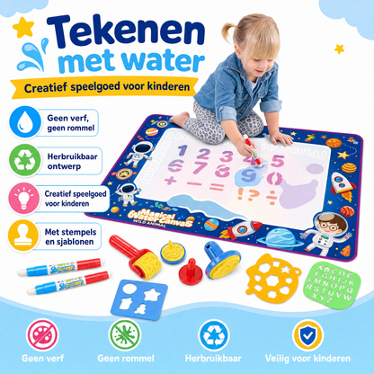 Tekentafel op waterbasis - Magisch Tekenen Zonder Rommel