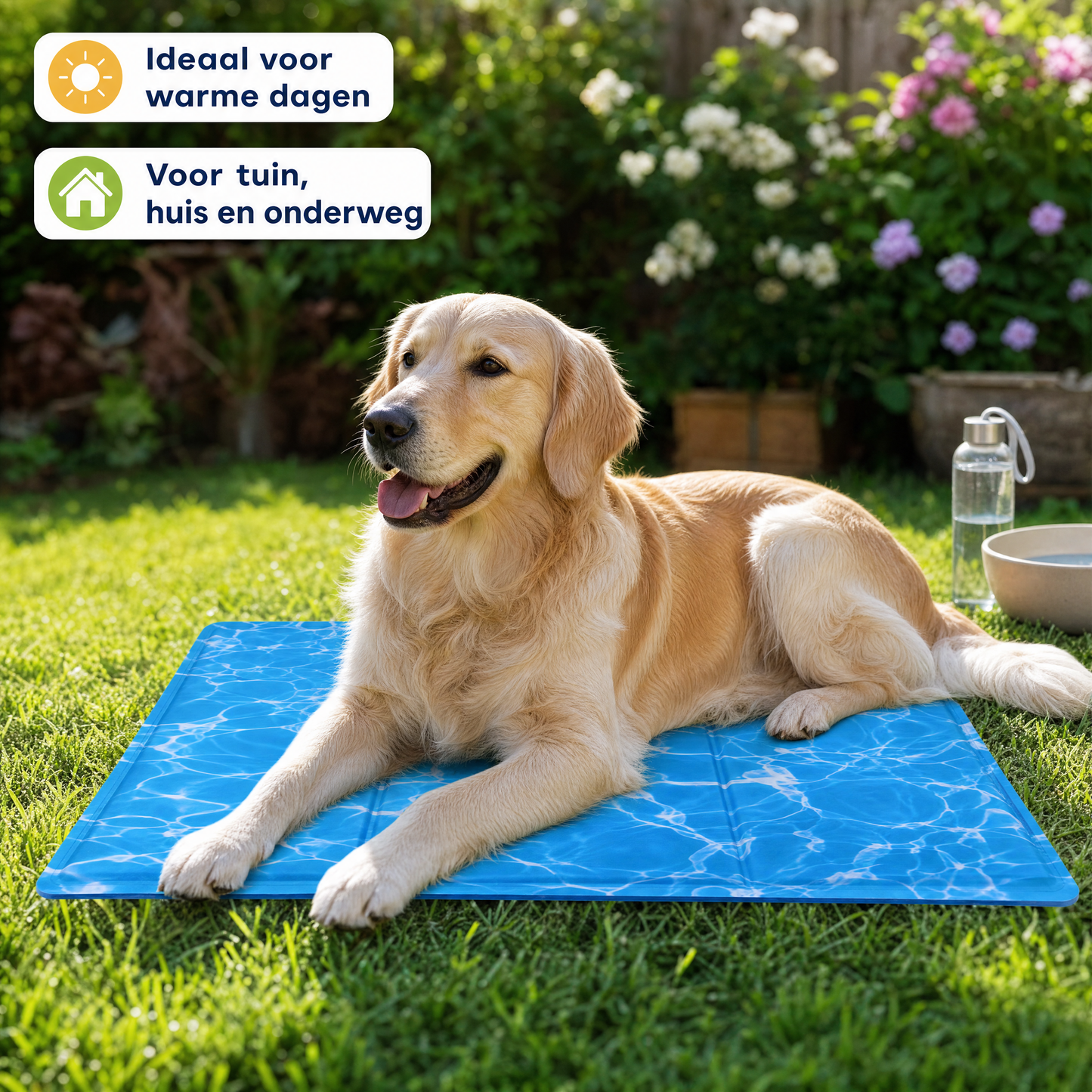 Koelmat voor Honden – Zelfkoelende Hondenmat voor Warme Dagen