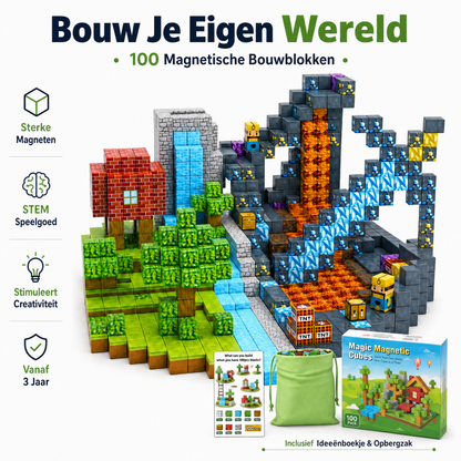 Magnetische Bouwblokken Mining World