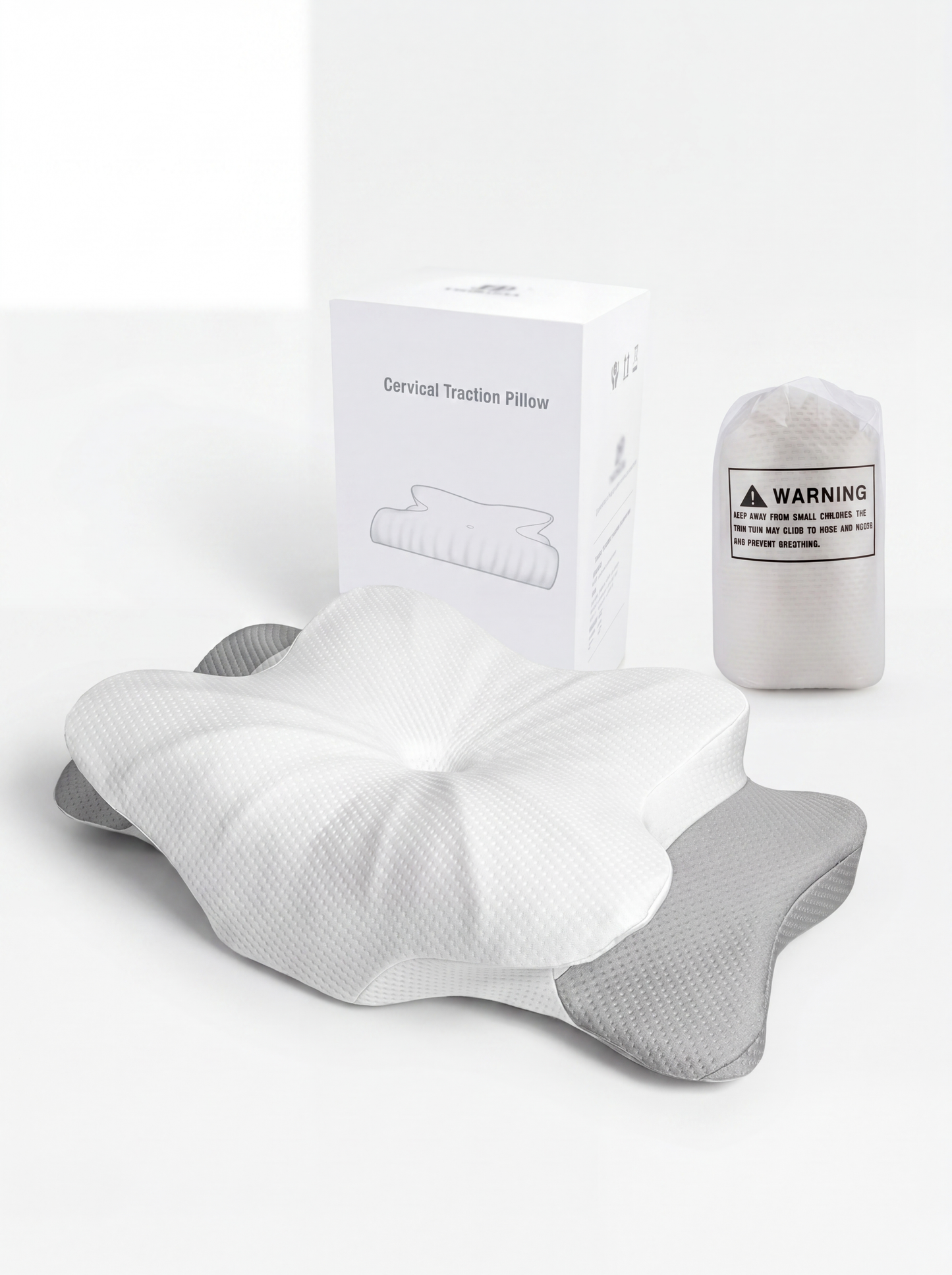 ErgoForm Vlinderkussen – Ergonomisch Traagschuim Nek & Schouder