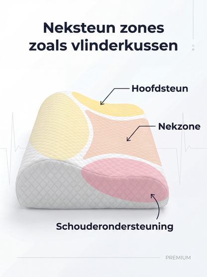 ErgoCool Nekkussen – Orthopedisch Memory Foam Kussen met Verkoeling