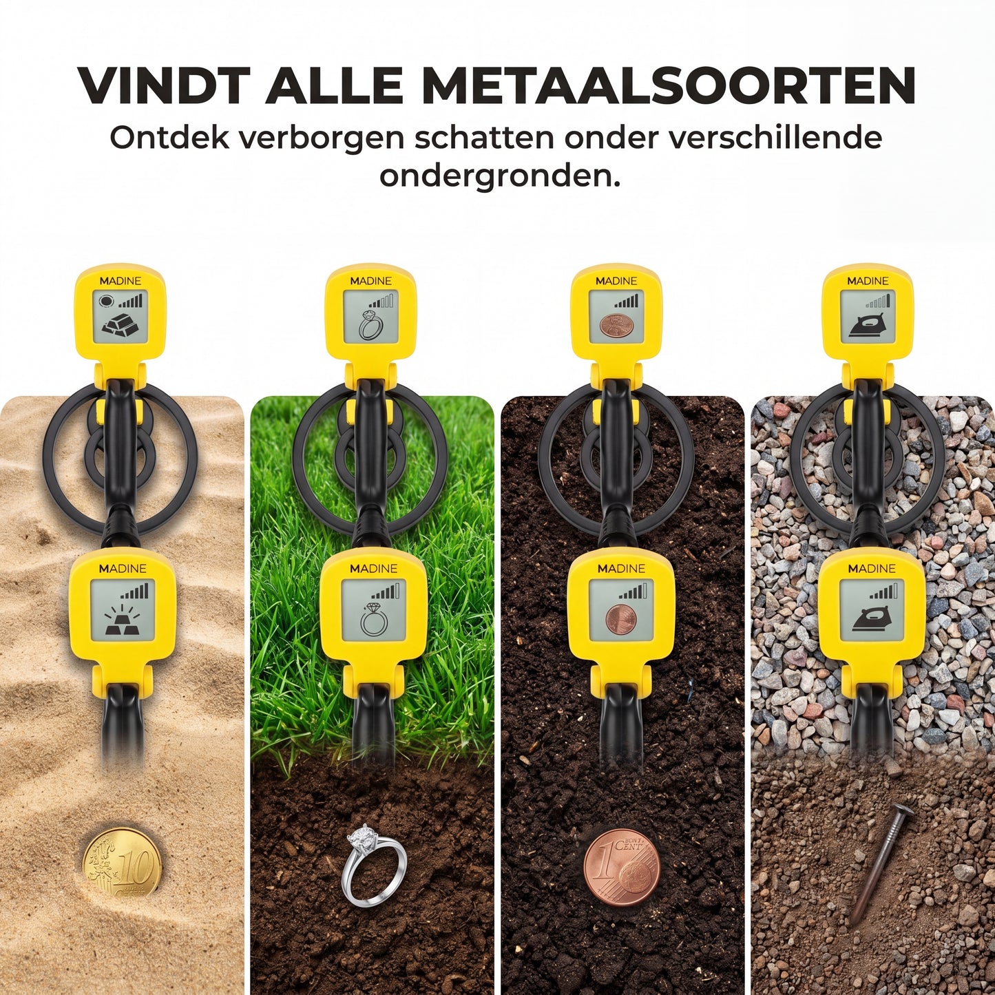 Schatzoeker Metaaldetector voor Kinderen – Buitenspeelgoed