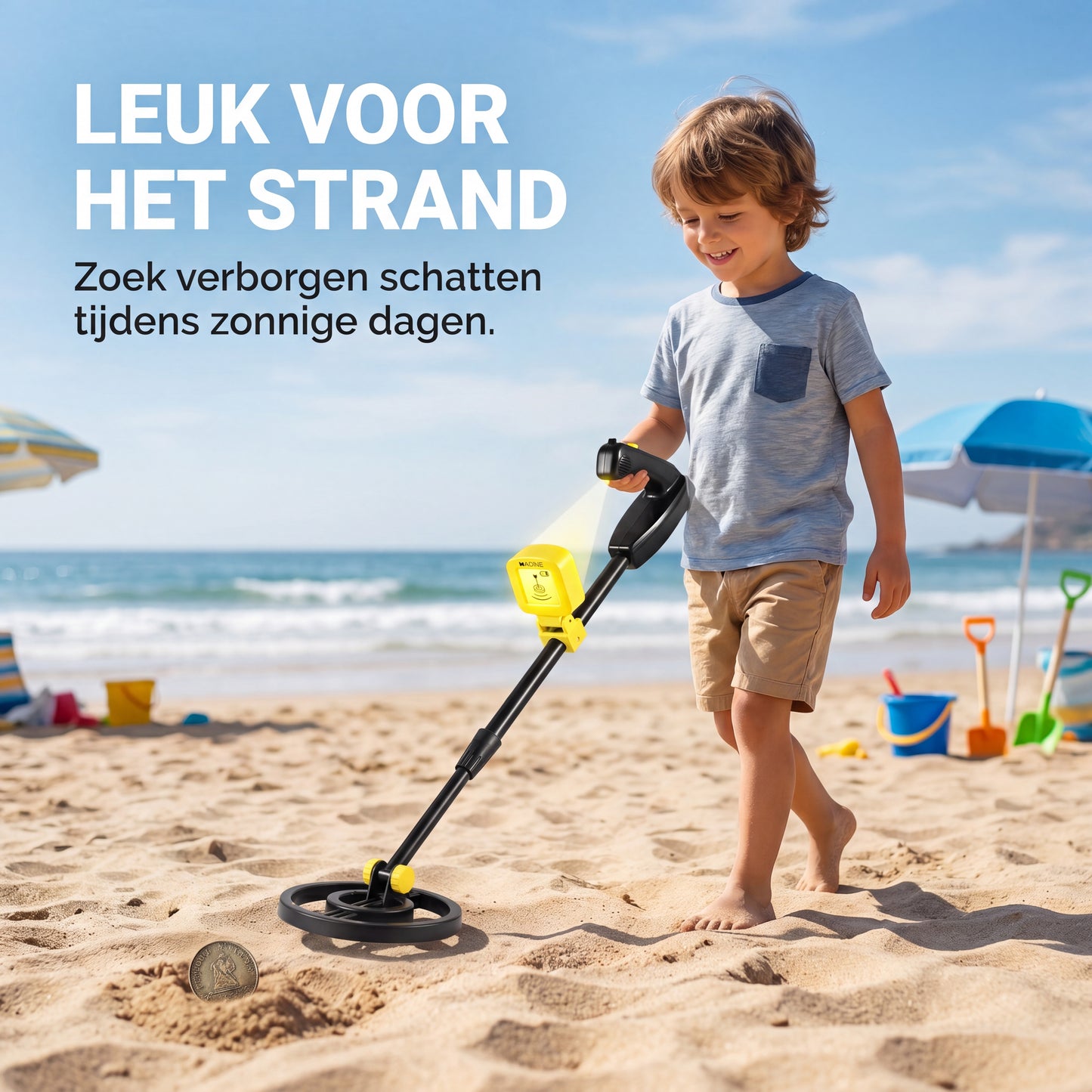 Schatzoeker Metaaldetector voor Kinderen – Buitenspeelgoed