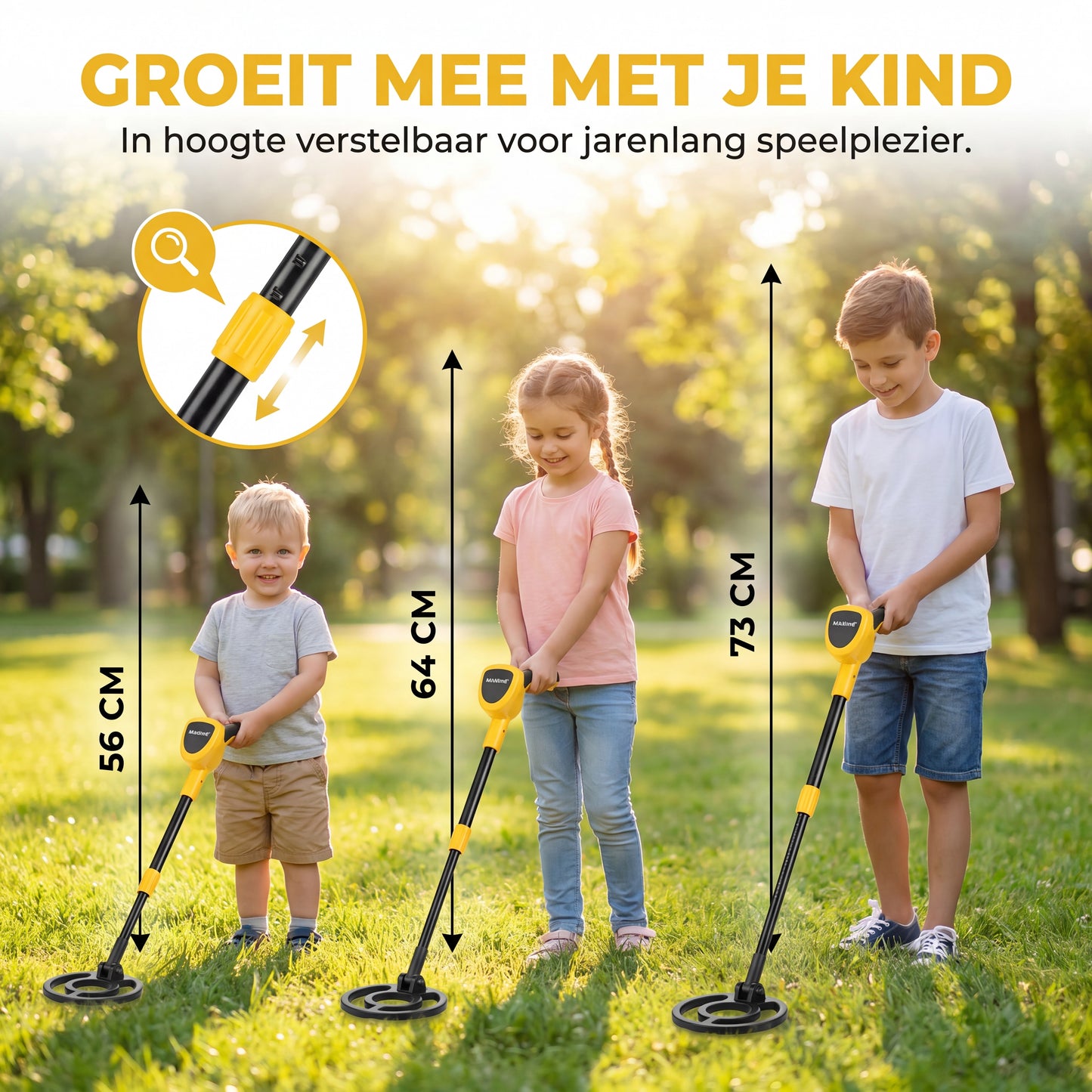 Schatzoeker Metaaldetector voor Kinderen – Buitenspeelgoed