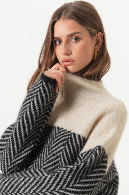 Amiri™ | Katoenen Trui met Hoge Hals
